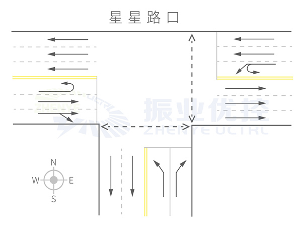 图1 星星路口