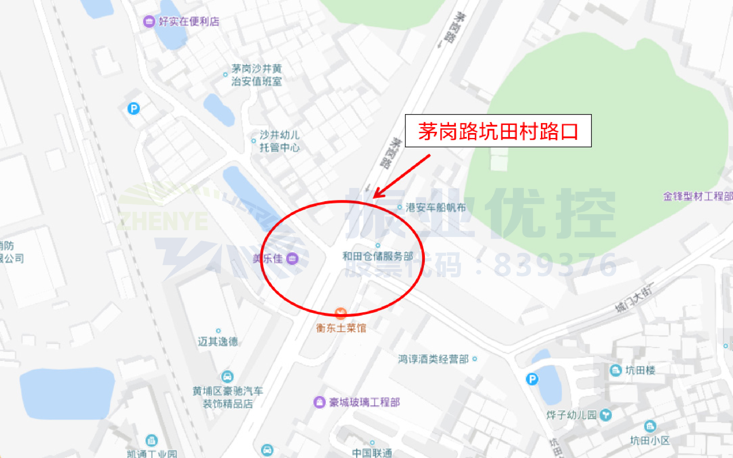 图1 路口地理位置图