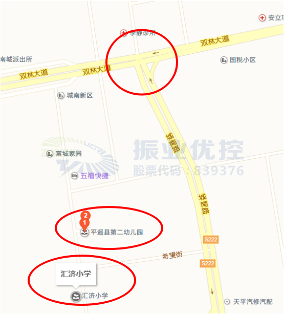 图1 路口地理位置图