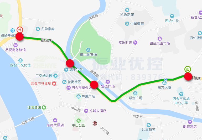 图1 道路地理位置图