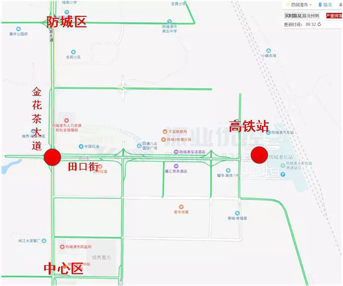 图1 路口地理位置图