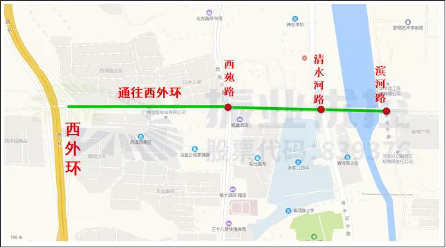 图1 道路位置图