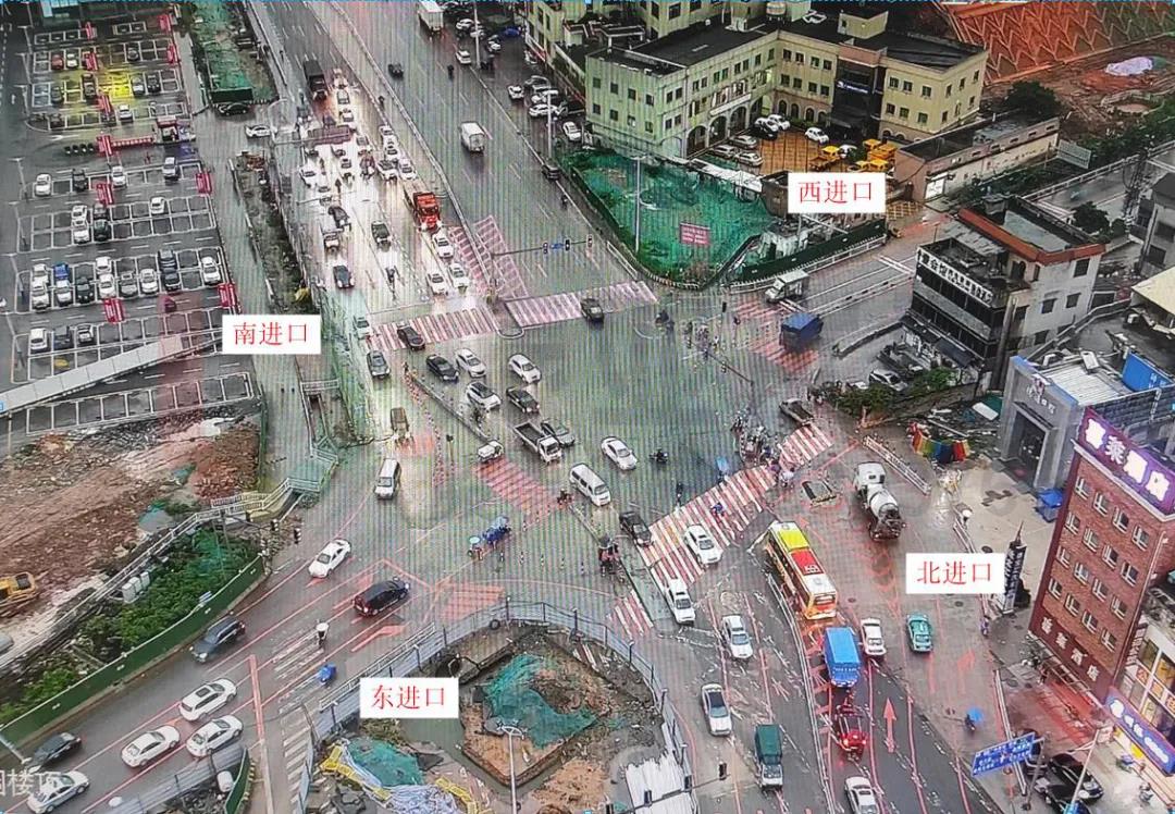 图15 105国道-南大路整体排队情况(优化后)