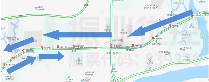 图6 相思湖西路-财经学院路段协调示意图