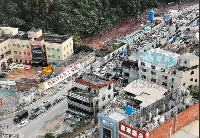 图5 路口西进口排队情况(优化前)