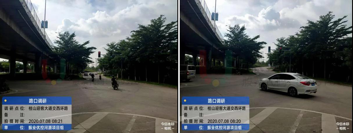 图 11 早高峰西环路往迎客大道北往东左转方向交通情况(优化后)