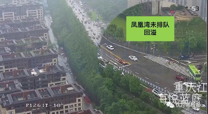 图7 宏帆路-宏帆支路排队情况图(优化后)