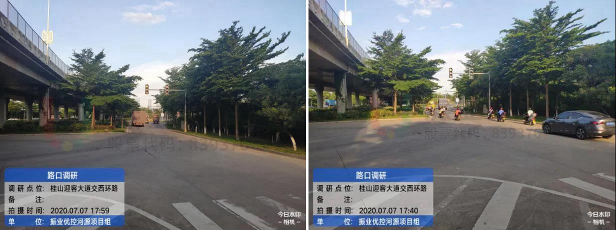 图 12 晚高峰西环路往迎客大道北往东左转方向交通情况(优化后)