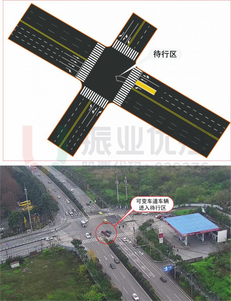 金渝大道湖霞街路口