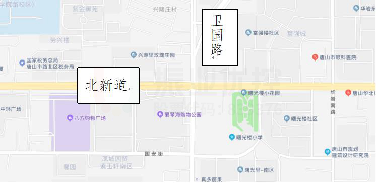 图1 北新道-卫国路口情况