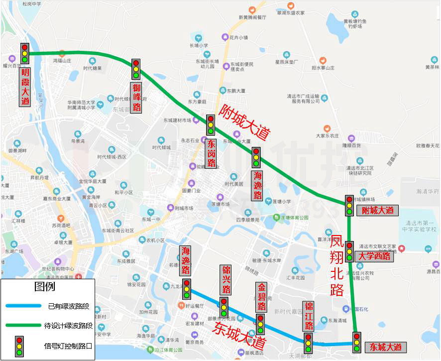 图1 路口分布情况