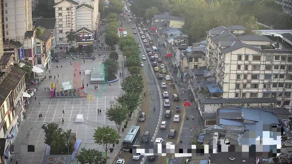图10 主干道运行情况(优化前)