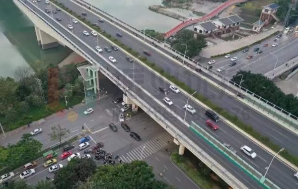 图片1 江北大道-竹溪大道路口优化前