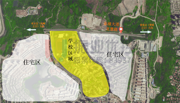 图8 路口点位图-金渝大道龙慧路