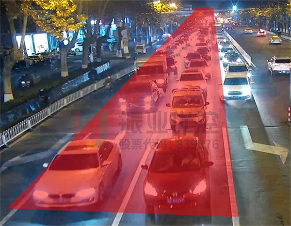 图 4 中兴大街-守敬路北进口车辆排队图
