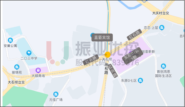 图1 红石路-红兴路路口地理位置图